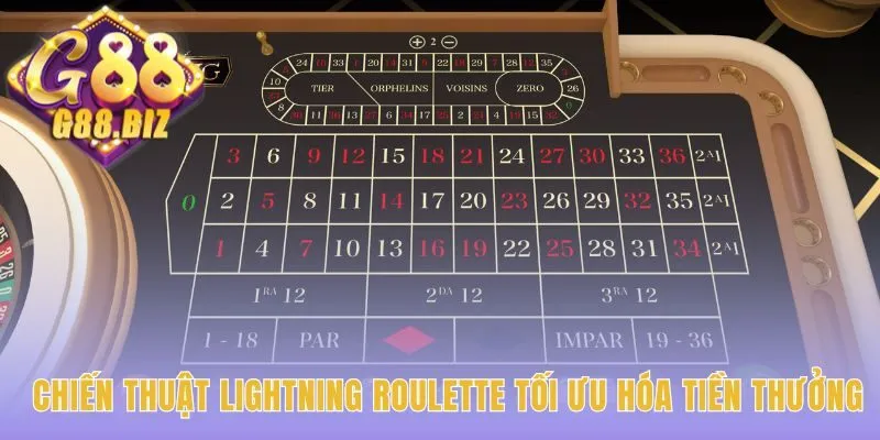 Chiến thuật chơi Lightning Roulette giúp chủ động săn lùng may mắn