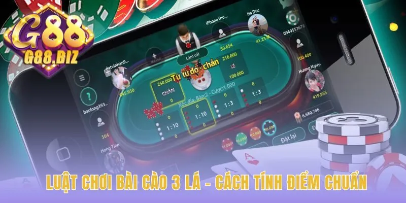 Luật chơi Bài Cào 3 Lá bao gồm cách tính điểm và bộ bài đặc biệt